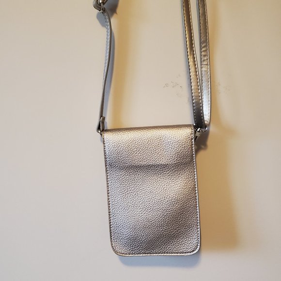 Céline Dion Pewter Stud-Accent Phone Crossbody Pouch - Picture 2 of 3